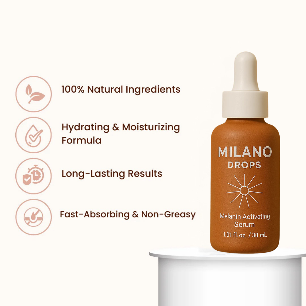 MiIano Drops® — Sunless Tanning Drops