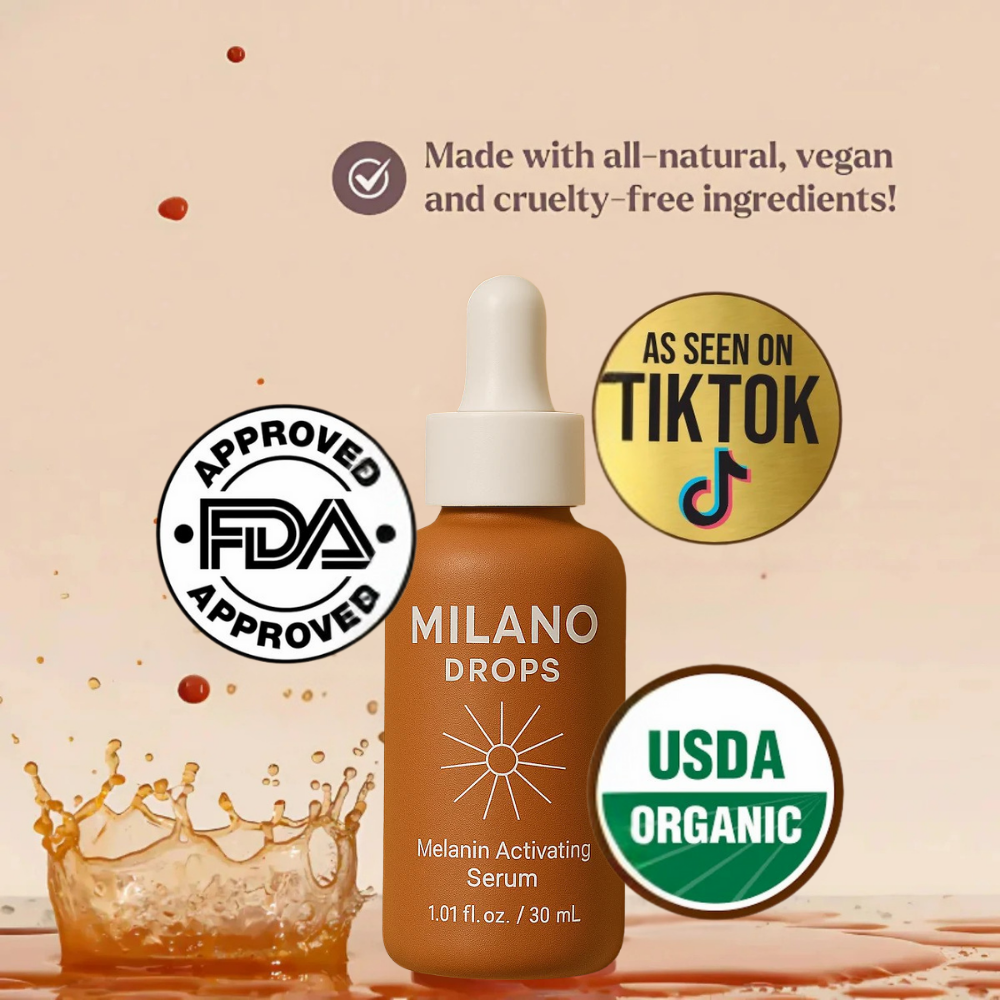 MiIano Drops® — Sunless Tanning Drops